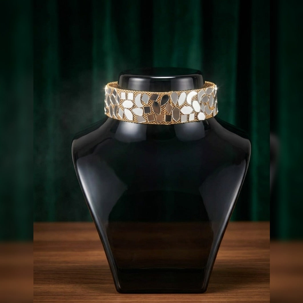 Cosmic Mirror Mosaic Choker