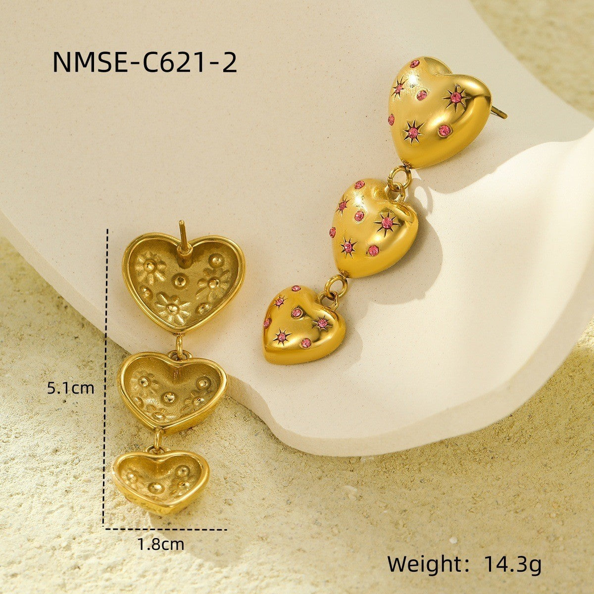 Conste Heart Earring