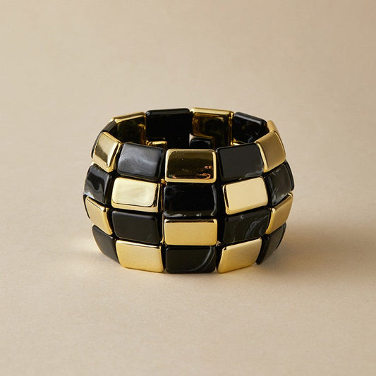Cubist Band Bracelet