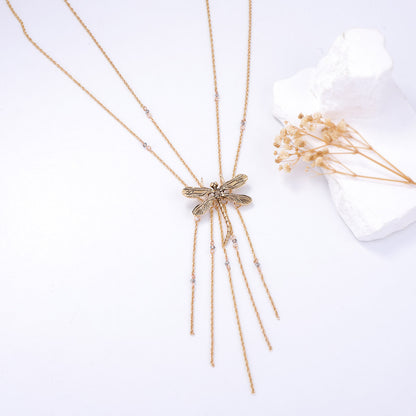 Dragonfly Whisper Necklace