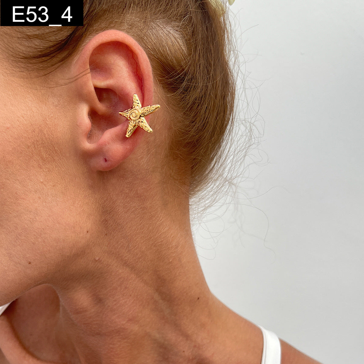 Coastal Gilded Earcuffs - E53