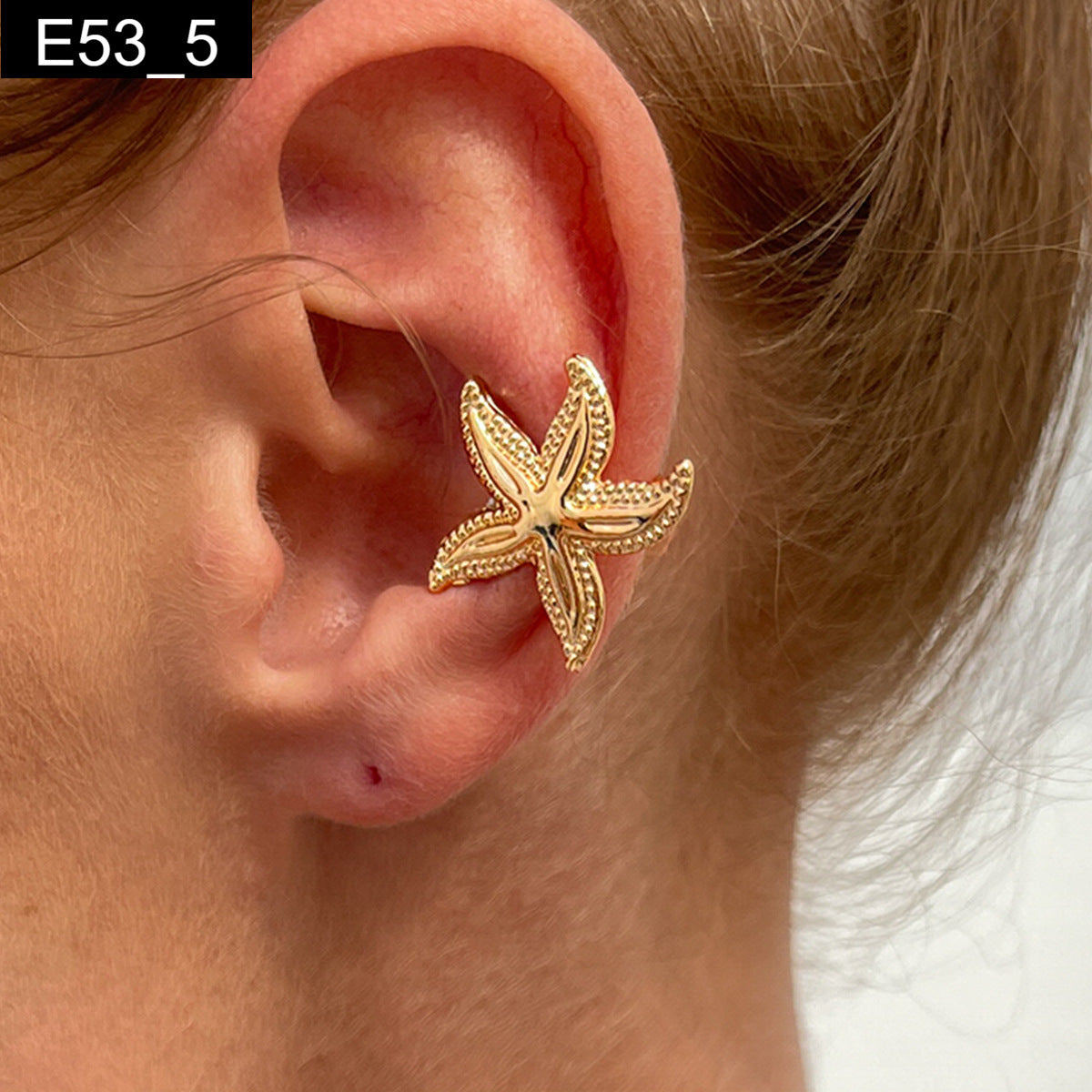 Coastal Gilded Earcuffs - E53