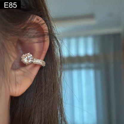 One Side Crystal Earcuff - E85