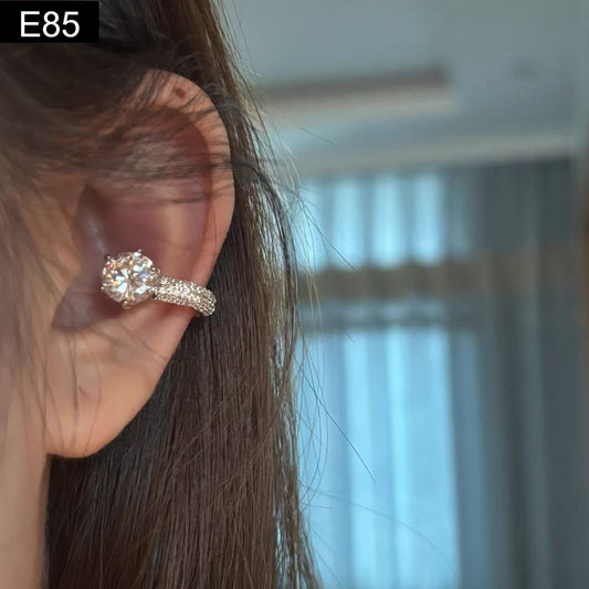 One Side Crystal Earcuff - E85