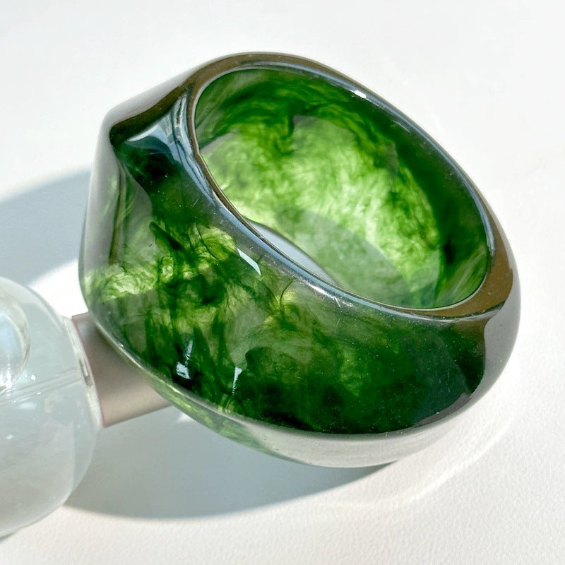 Emerald Swirl Bracelet