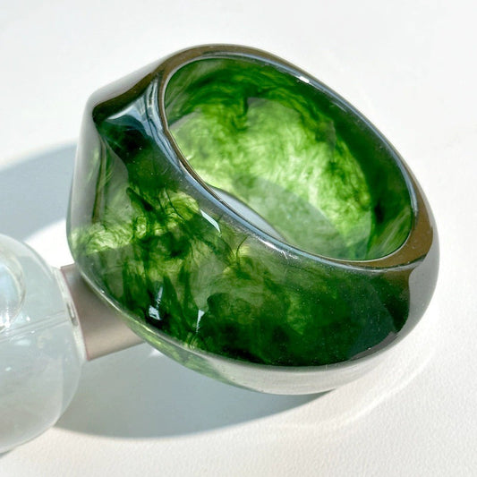 Emerald Swirl Bracelet