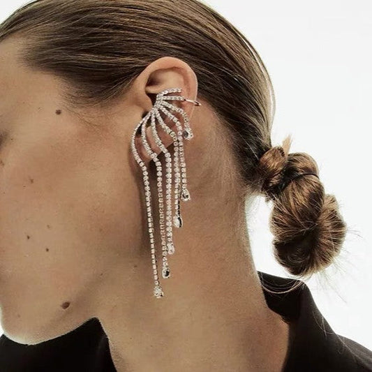 Glacier Veil Earring