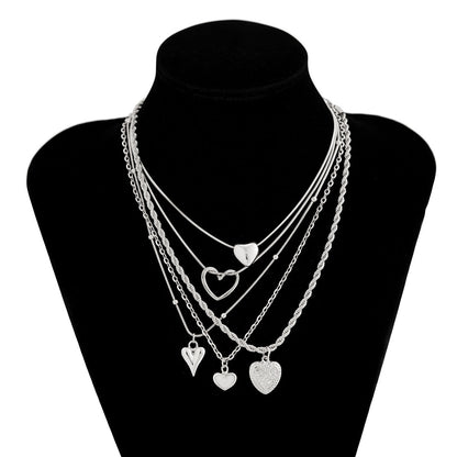 Heartstrings Stack Necklace