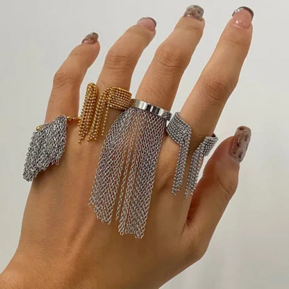Mesh Magic Rings - 4 Rings