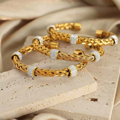 Woven Radiance Cuff