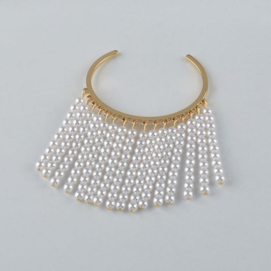 Pearl Fringe Bracelet