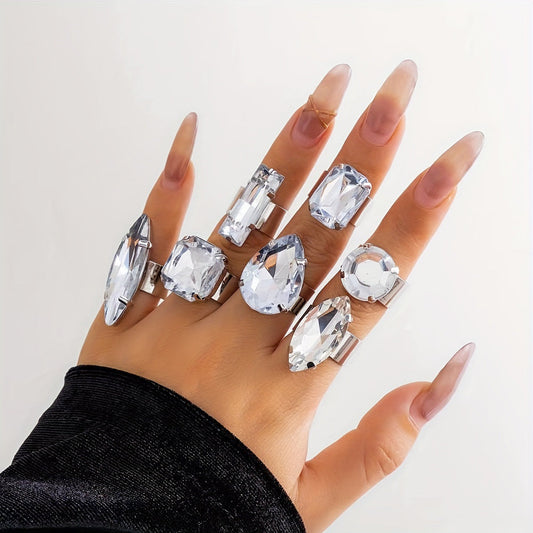 Iceberg Queen Ring Set