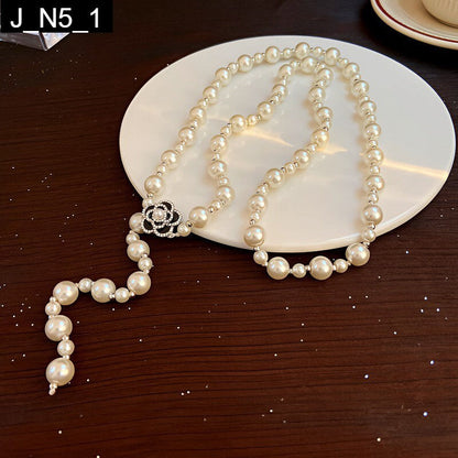Camellia Pearl Necklace - N5