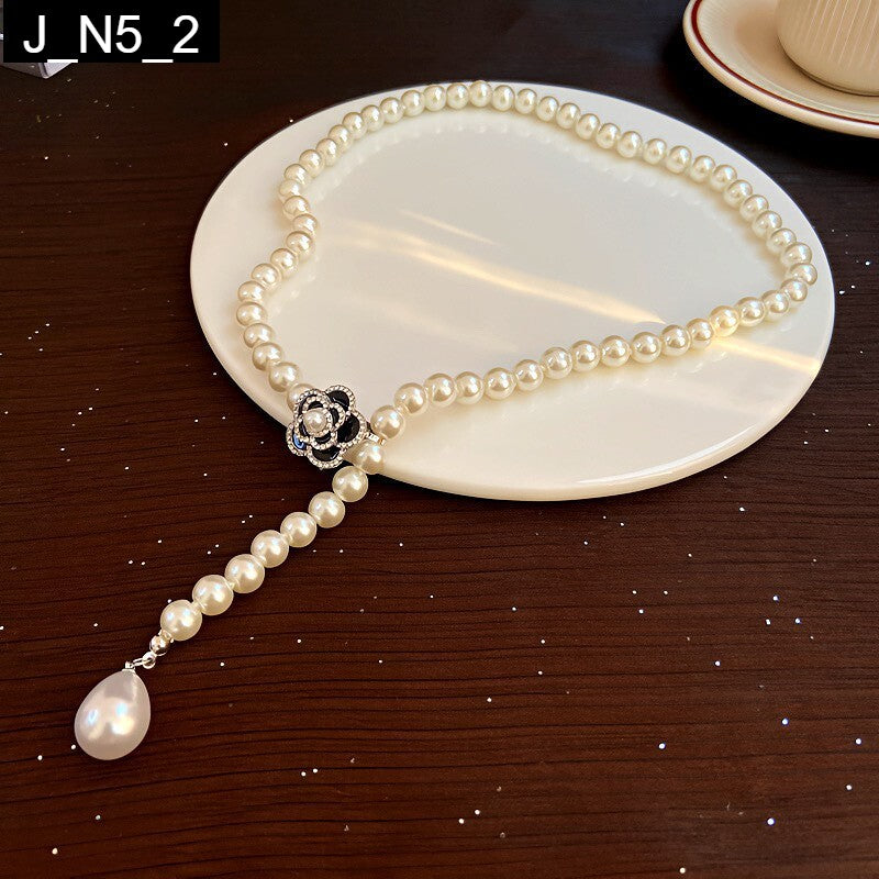 Camellia Pearl Necklace - N5