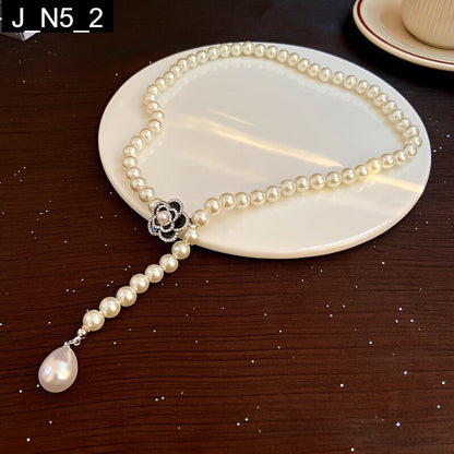 Camellia Pearl Necklace - N5
