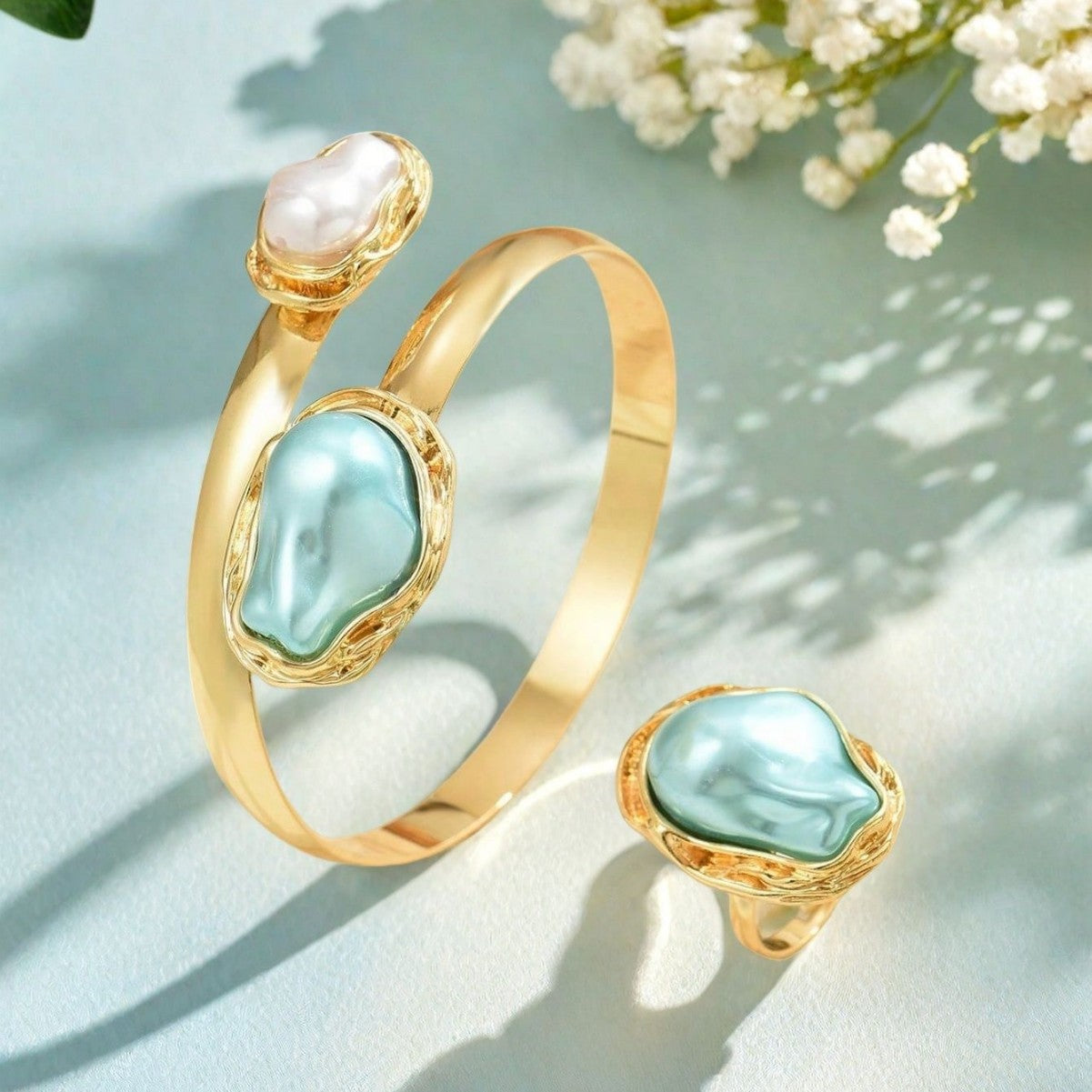 Misty Pearl Set