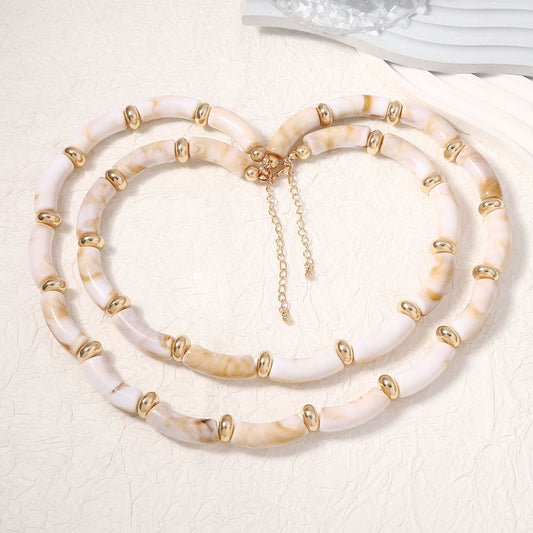 Marbled Earth Necklace