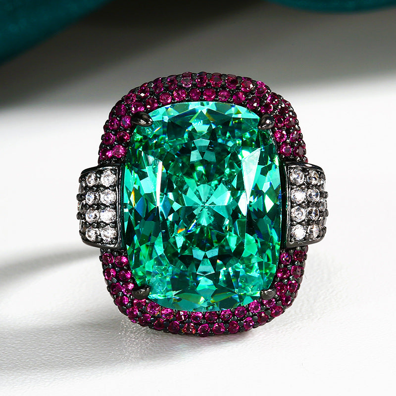 Mystic Emerald Ring