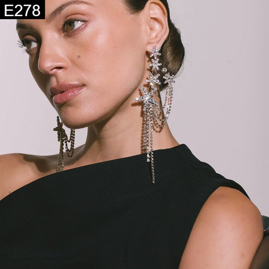 Midnight Meteor Earring - E278