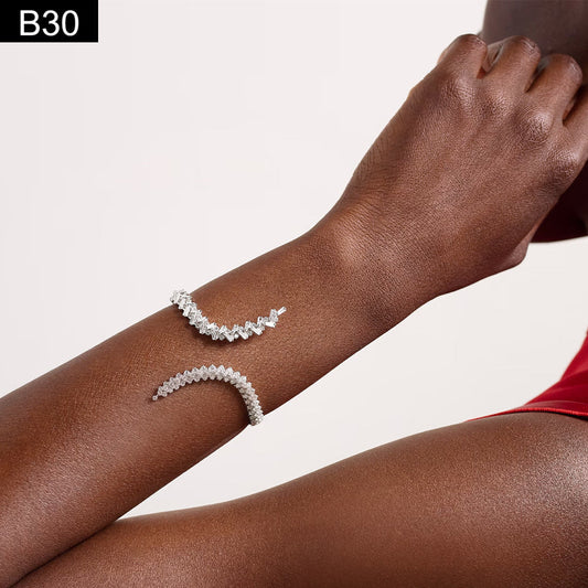 Fragmented Halo Bracelet - B30