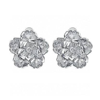 Winter Rose Earring