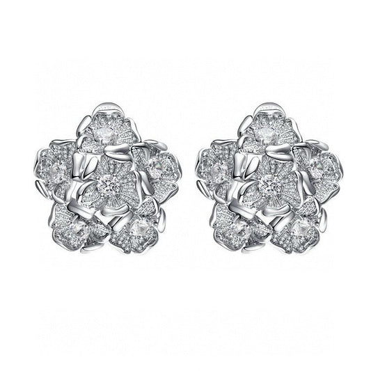 Winter Rose Earring