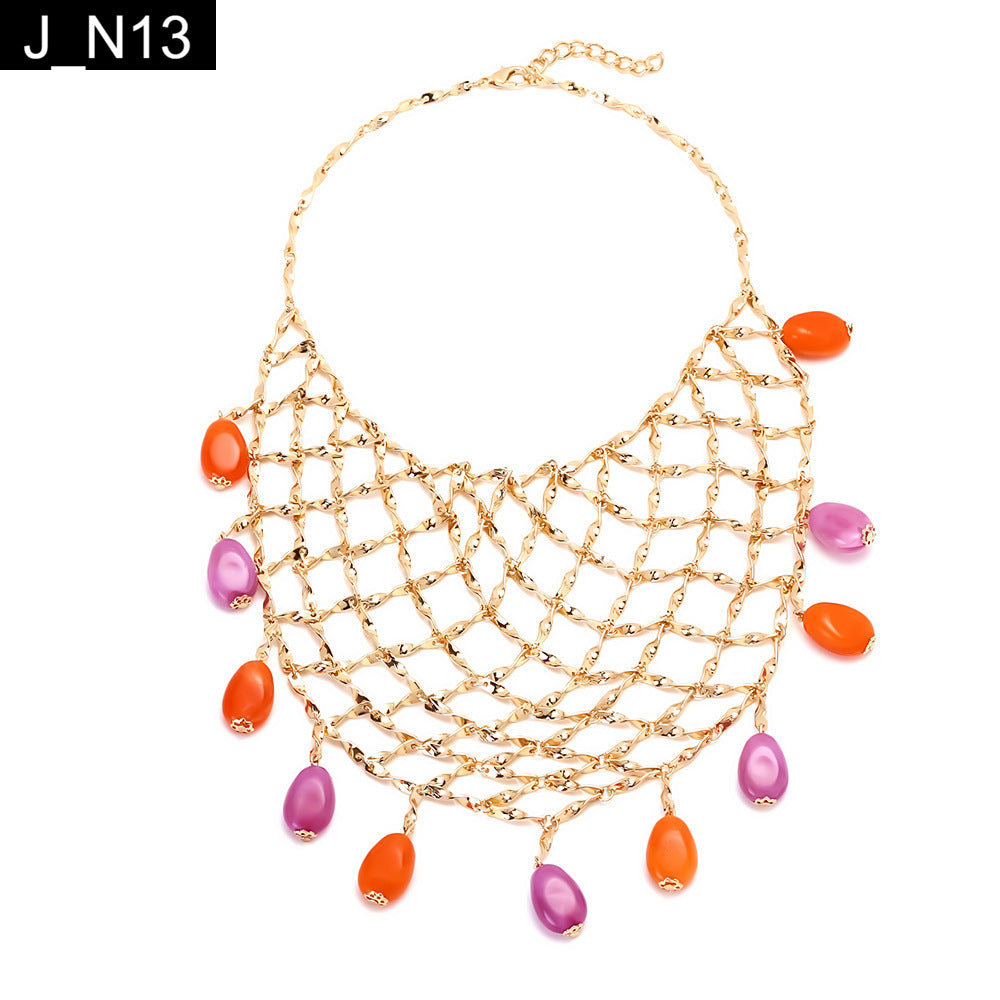 Marrakesh Net Necklace