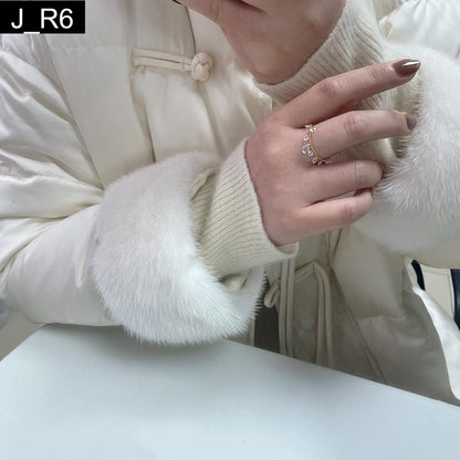 Crystal Dewdrop Ring