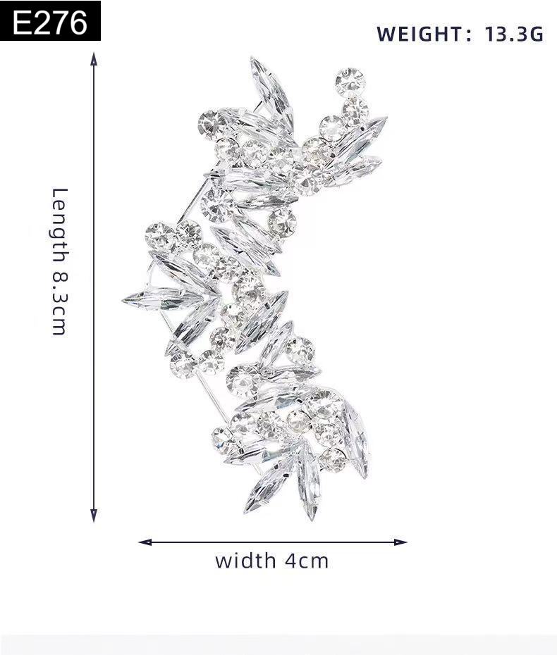 Crystalline Fern Earcuff - E276