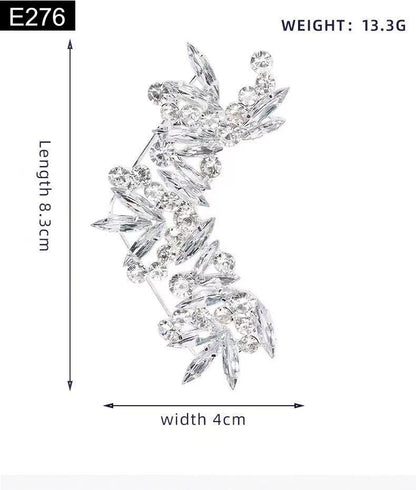 Crystalline Fern Earcuff - E276