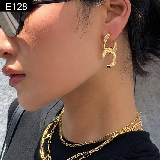 Half Link Earring - E128