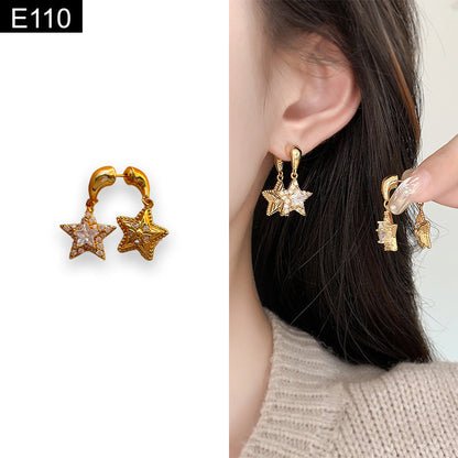 Star Dangle Earring - E110