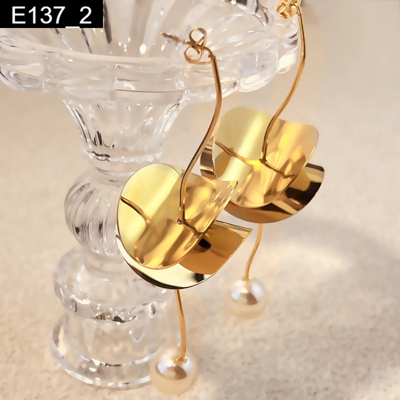 Abstract Dangle Earring - E137