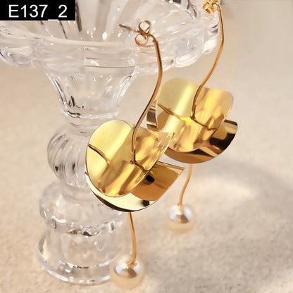 Abstract Dangle Earring - E137