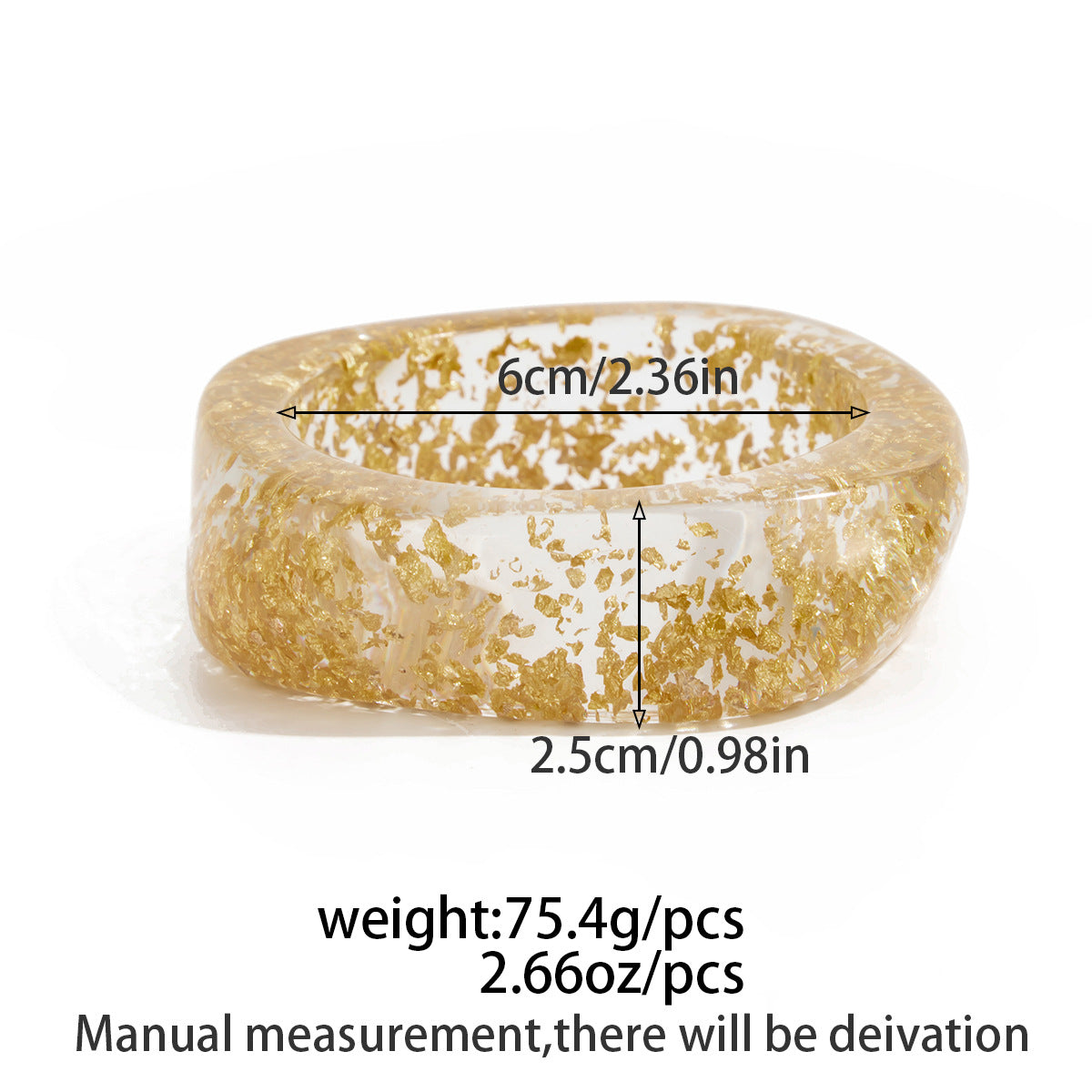 Amber Gilt Bracelets