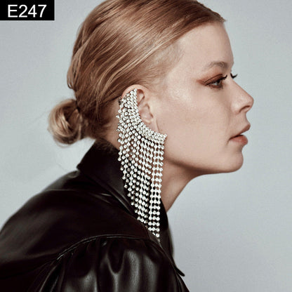 Nebula Fringe Earring - E247