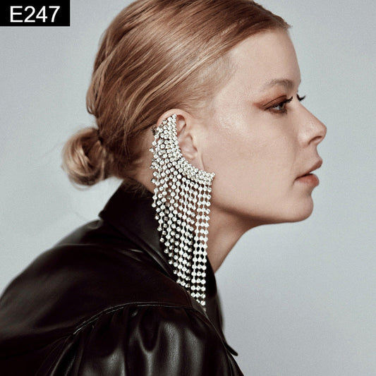 Nebula Fringe Earring - E247