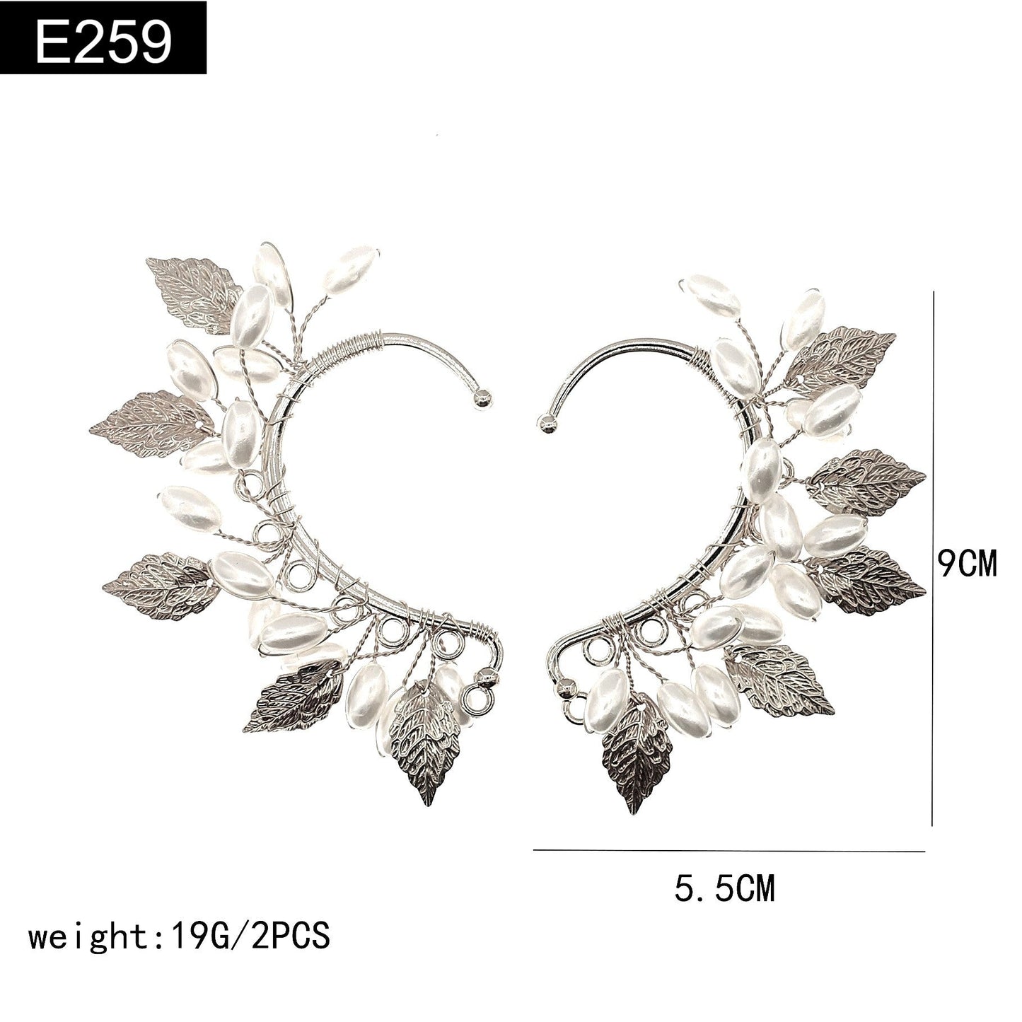 Pearl Drift Earcuff - E259