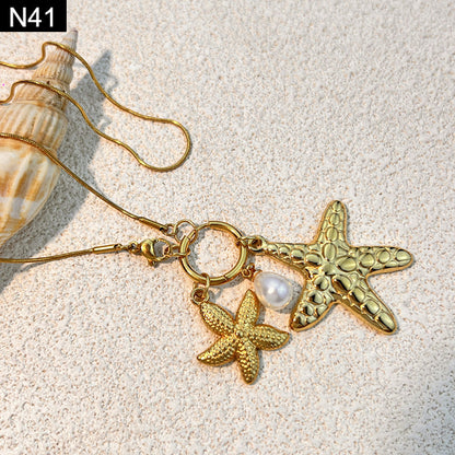 Starfish Necklace - N41