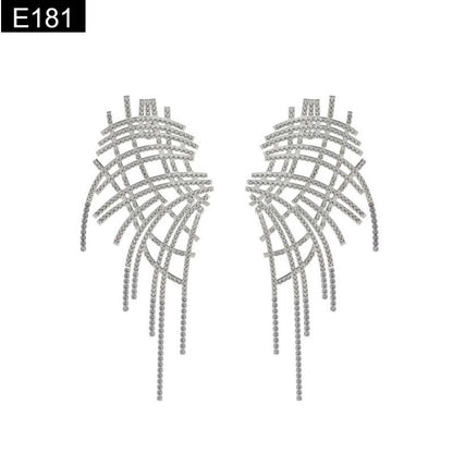 Diamond Flare Earring - E181