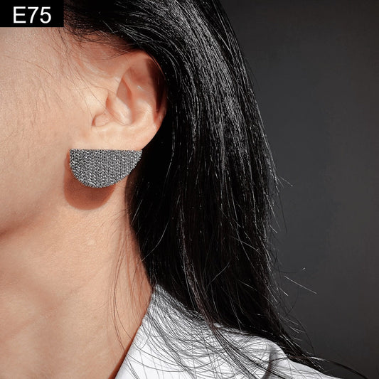 Half-Moon Studs