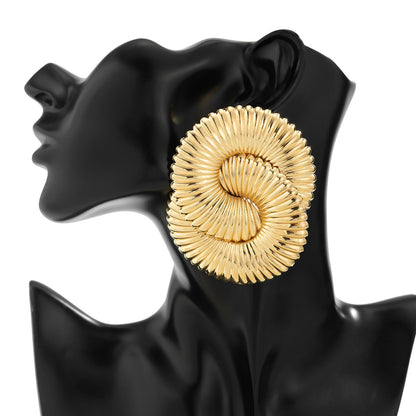 Aura Spiral Earring