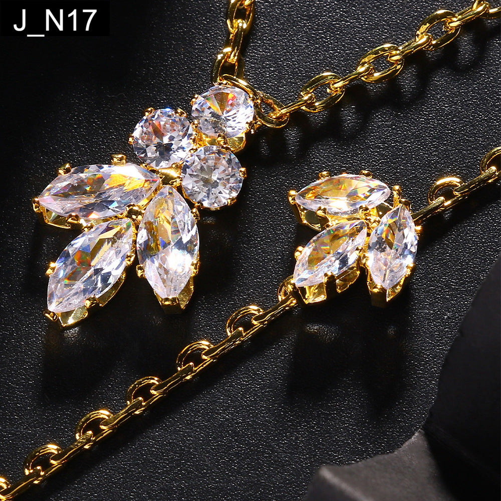 Backless Blossom Necklace - N17
