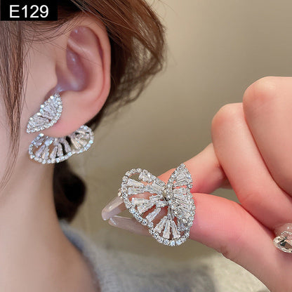 Crystal Butterfly Earring - E129