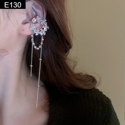 Leaf Tassel Earring - E130