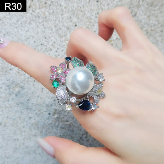 Gemstone Flora Ring - R30