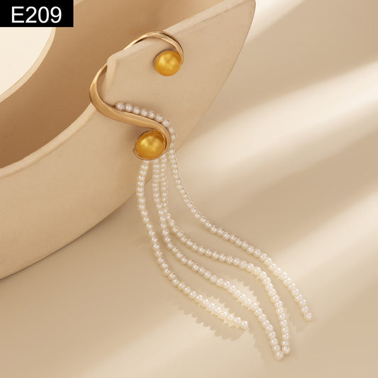 Goddess Drape Earcuff - E209