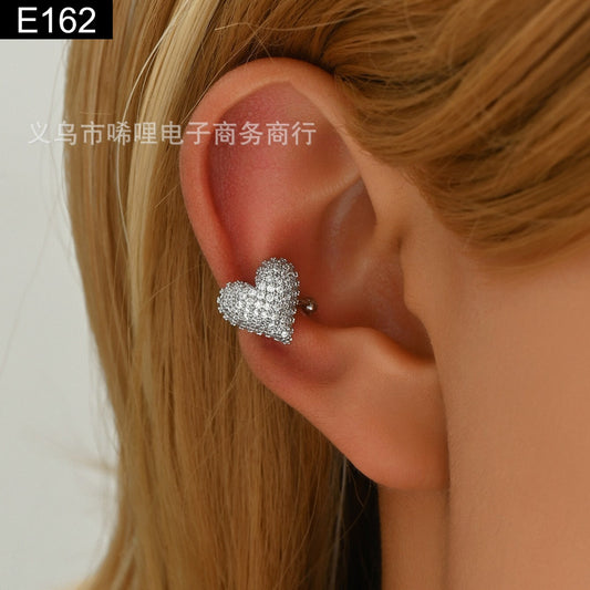 Mini Heart Earcuff - E162