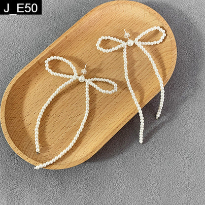 Drapery Bow Earring - E50
