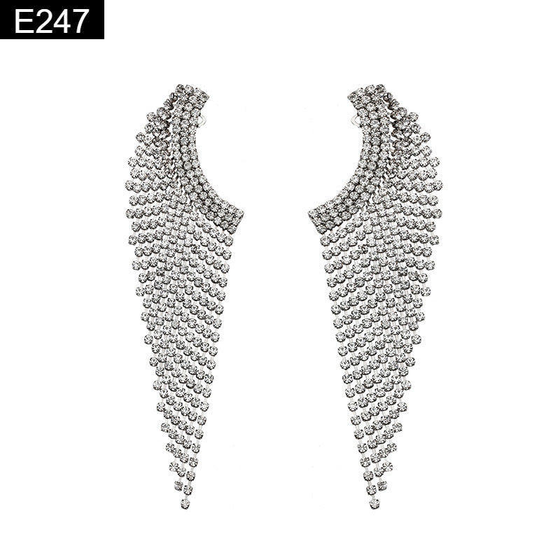 Nebula Fringe Earring - E247